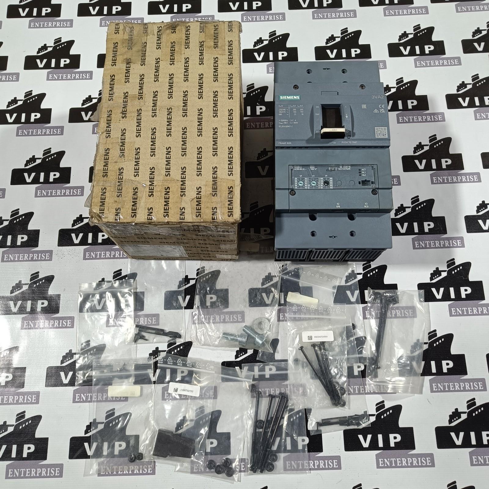 BRKR 3VA24 3P 630A 150KA ETU3-LI NUT