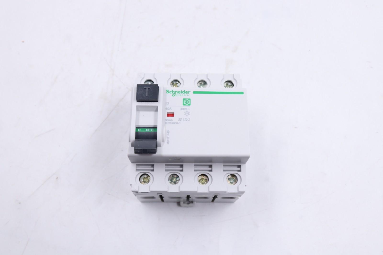 Residual current circuit breaker (RCCB), Multi9 ID, 4P, 40A, A-SI type, 30mA
