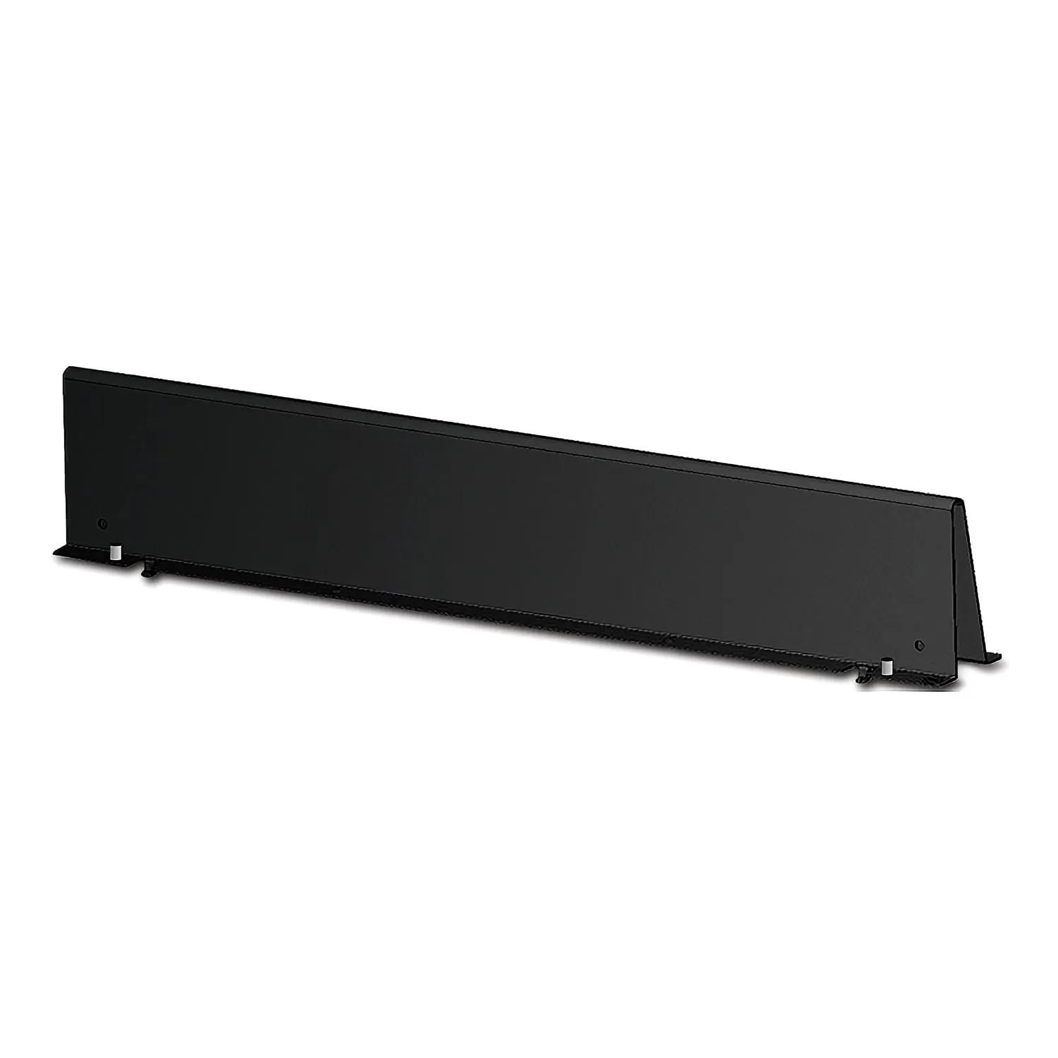 APC NetShelter Cable Management, Data Cable Partition, InfraStruXure® PDU, Black, 747 x 122 x 72 mm