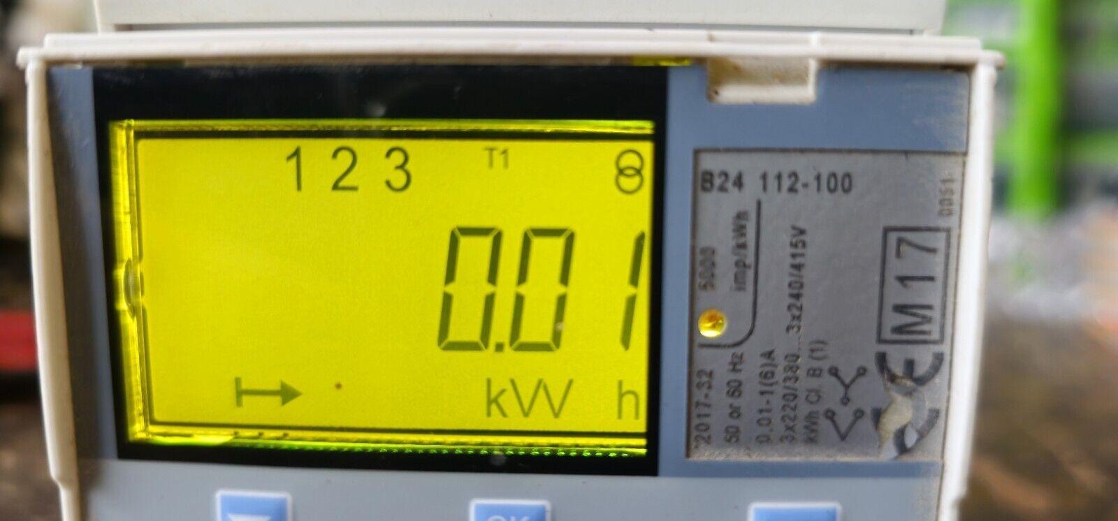 B24 112-100, Energy meter'Steel', Modbus RS485, Three-phase, 1 A