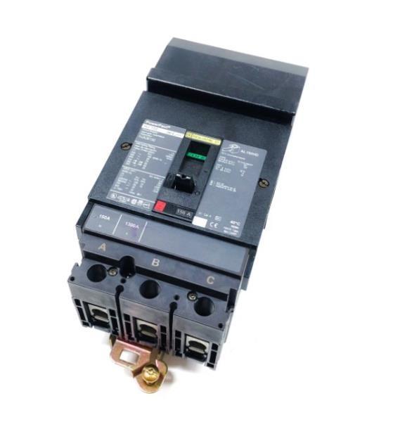 Circuit breaker, PowerPacT H, 80A, 3 pole, 600VAC, 25kA, I-Line, thermal magnetic, 80%, ABC
