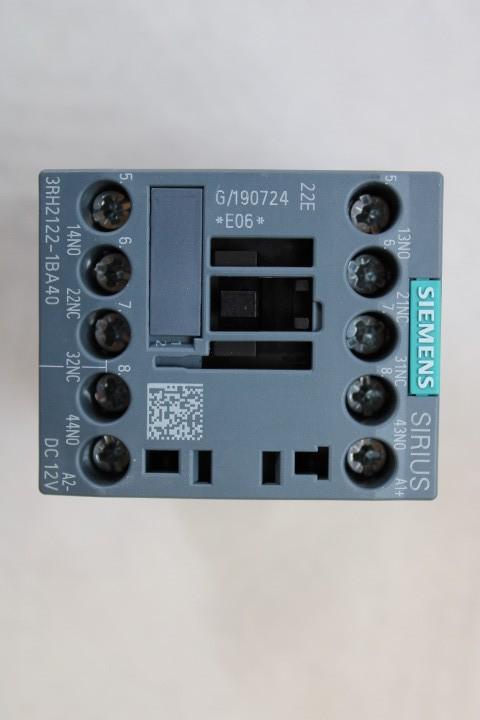 CONTACTOR RELAY 2NO+2NC DC 12V SCREW