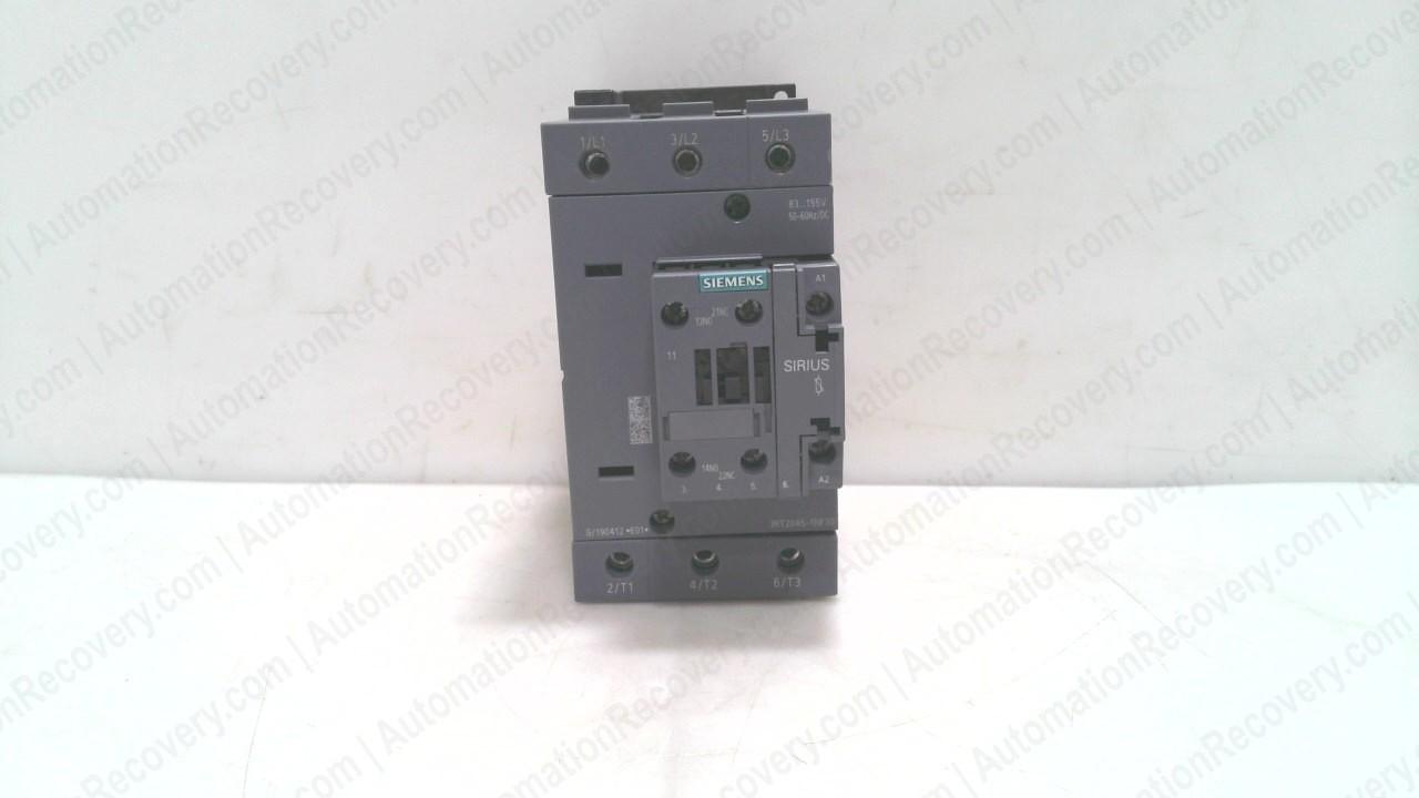 CONTACTOR.AC3:37KW.1NO+1NC.84-155V AC/DC