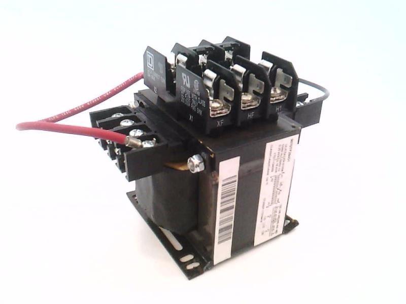 Industrial control transformer, Type TF, 1 phase, 250VA, 240x480V primary, 120V secondary, 50/60Hz