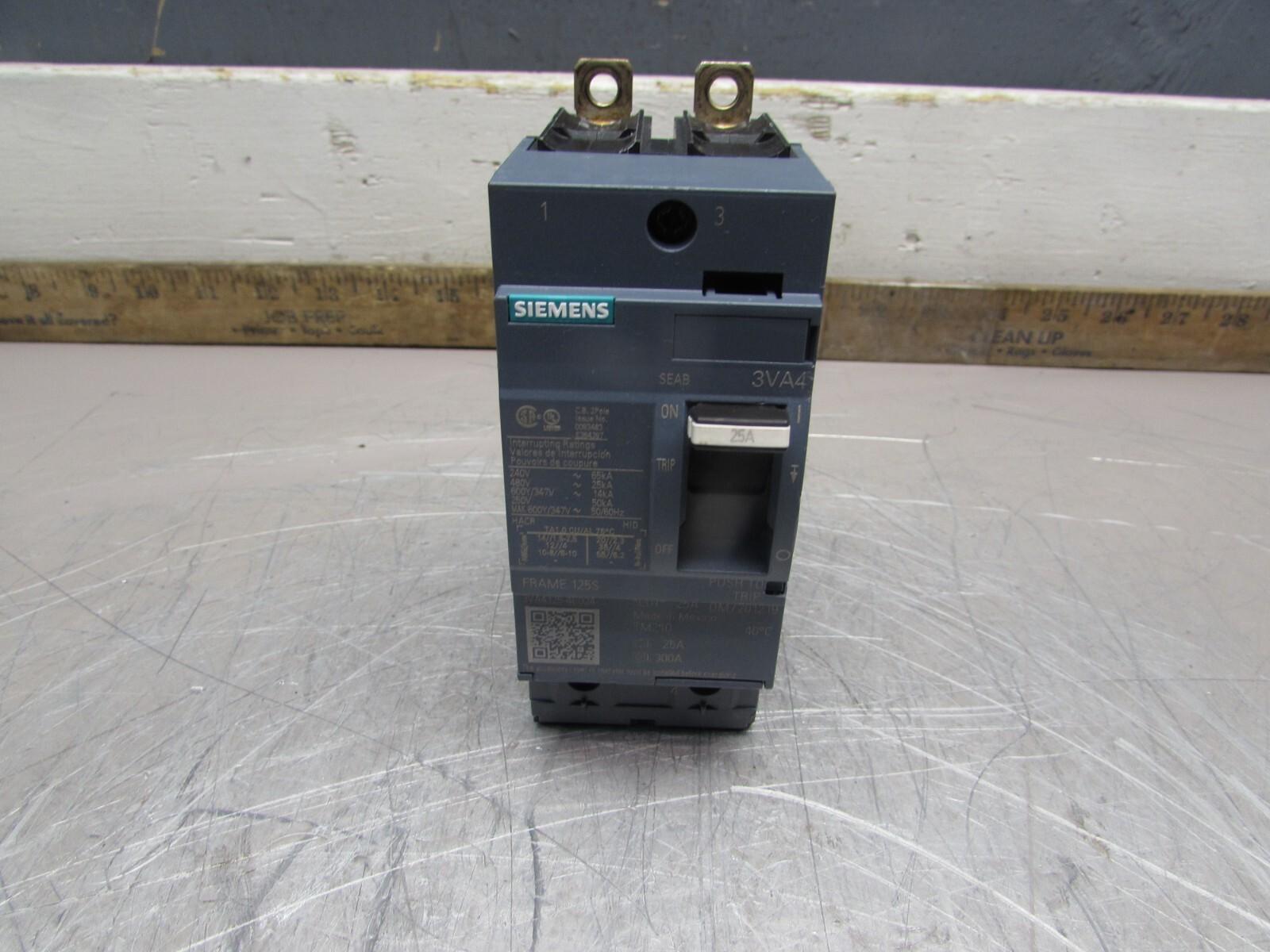 BRKR 3VA41 2P 25A 25KA FTFM LD LUG