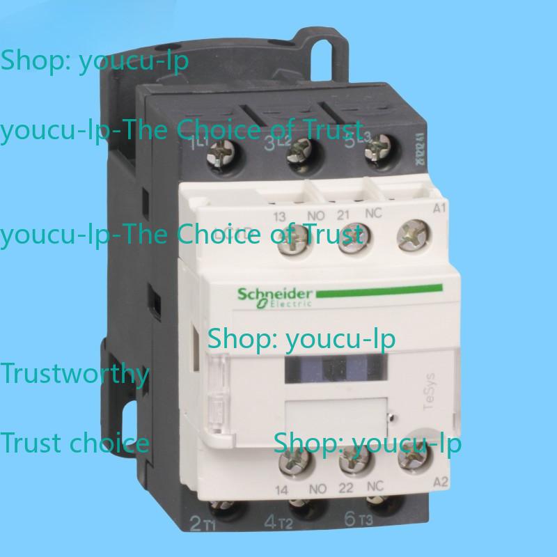 IEC contactor, TeSys D, nonreversing, 9A, 5HP at 480VAC, up to 100kA SCCR, 3 phase, 3 NO, 500VAC 50/60Hz coil, open style