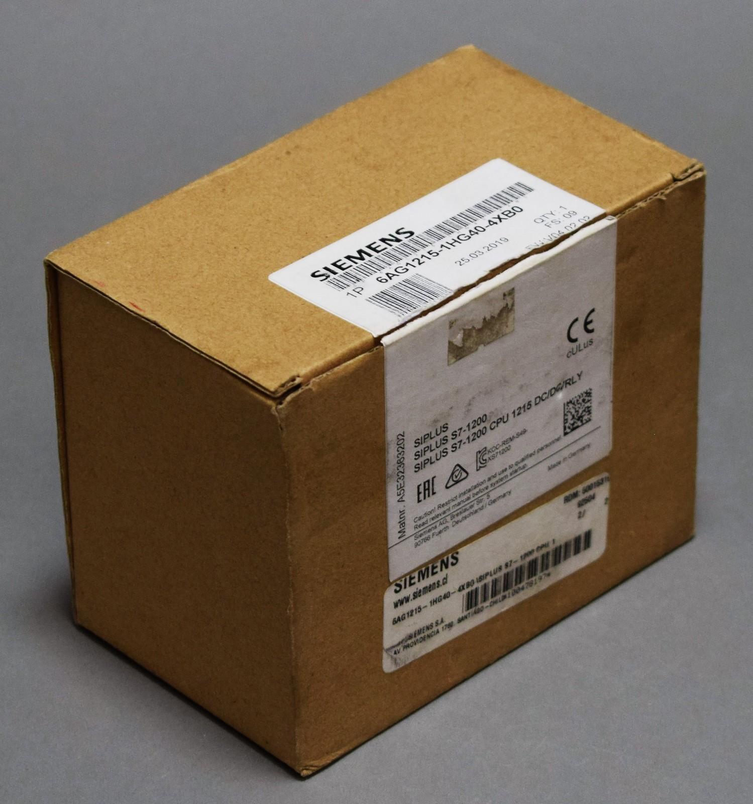 SIPLUS S7-1200 CPU 1215C DC/DC/RLY