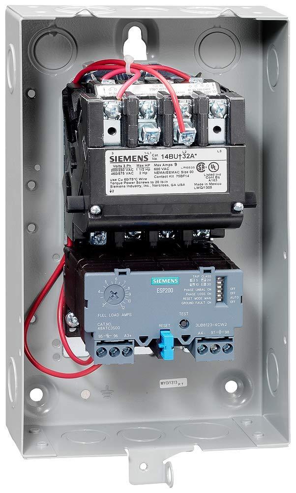 14BUC32BA Heavy Duty Motor Starter 3-12A Amp Range NEMA