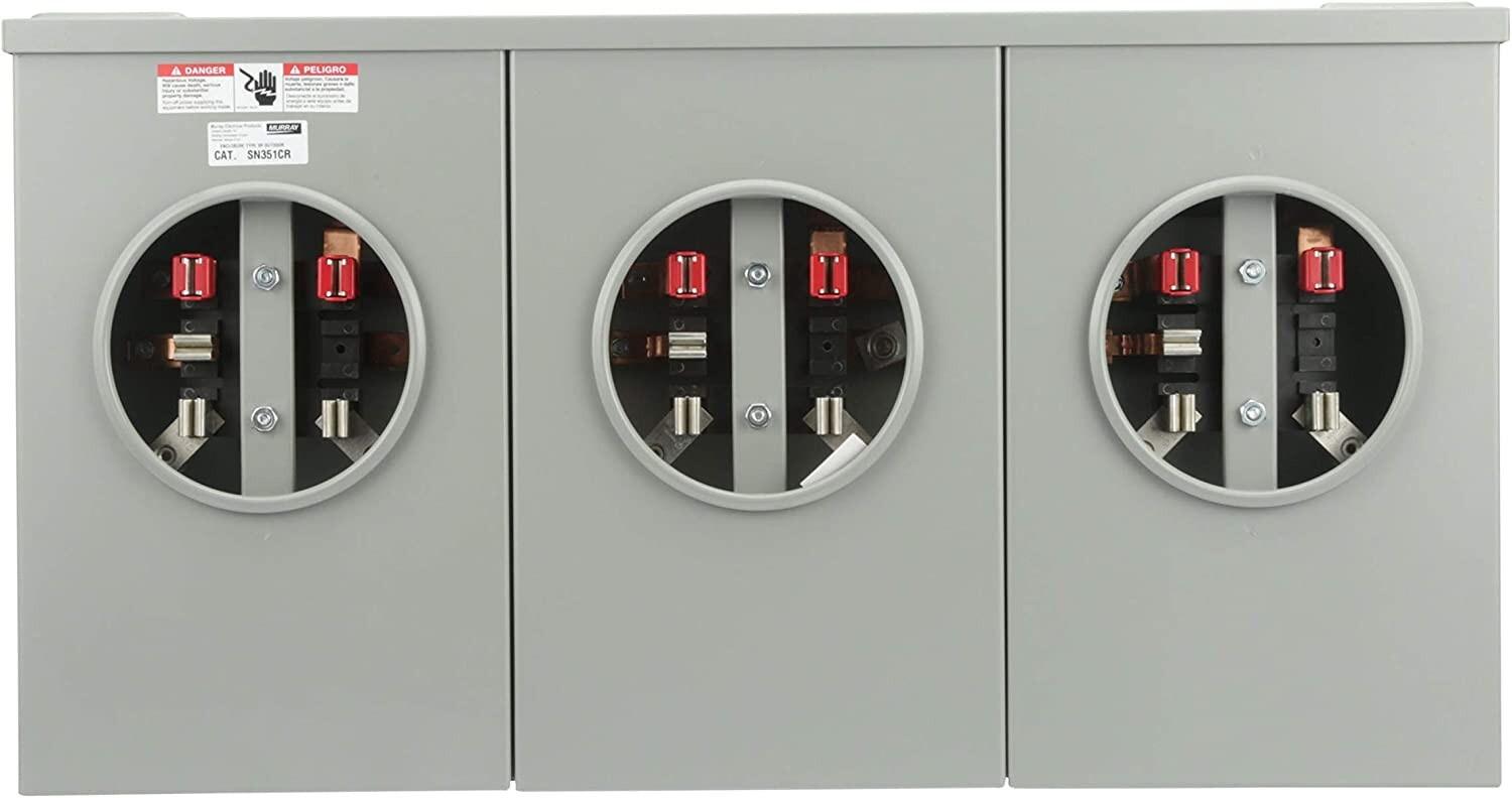 Gang Meter Socket SN351CR