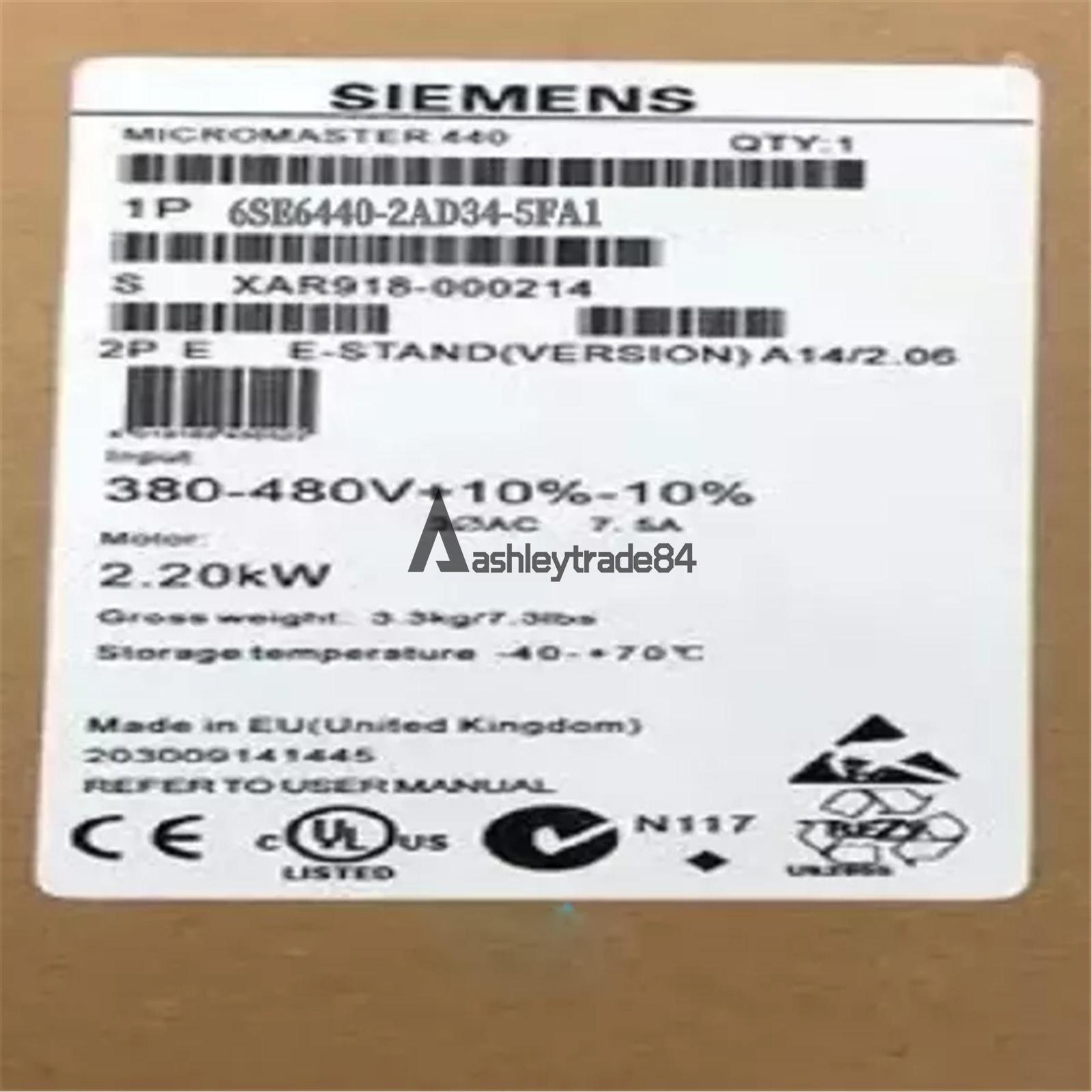6SE6440-2AD34-5FA1 6SE6 440-2AD34-5FA1