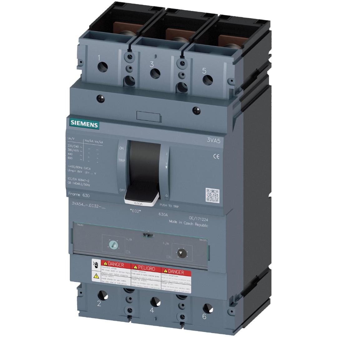 3VA5450-6EC32-0AA0 Molded Case Circuit Breaker Thermal Magnetic Class