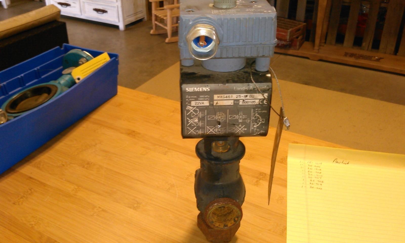MXG461.25-8.0U MODULATING CONTROL VALVE