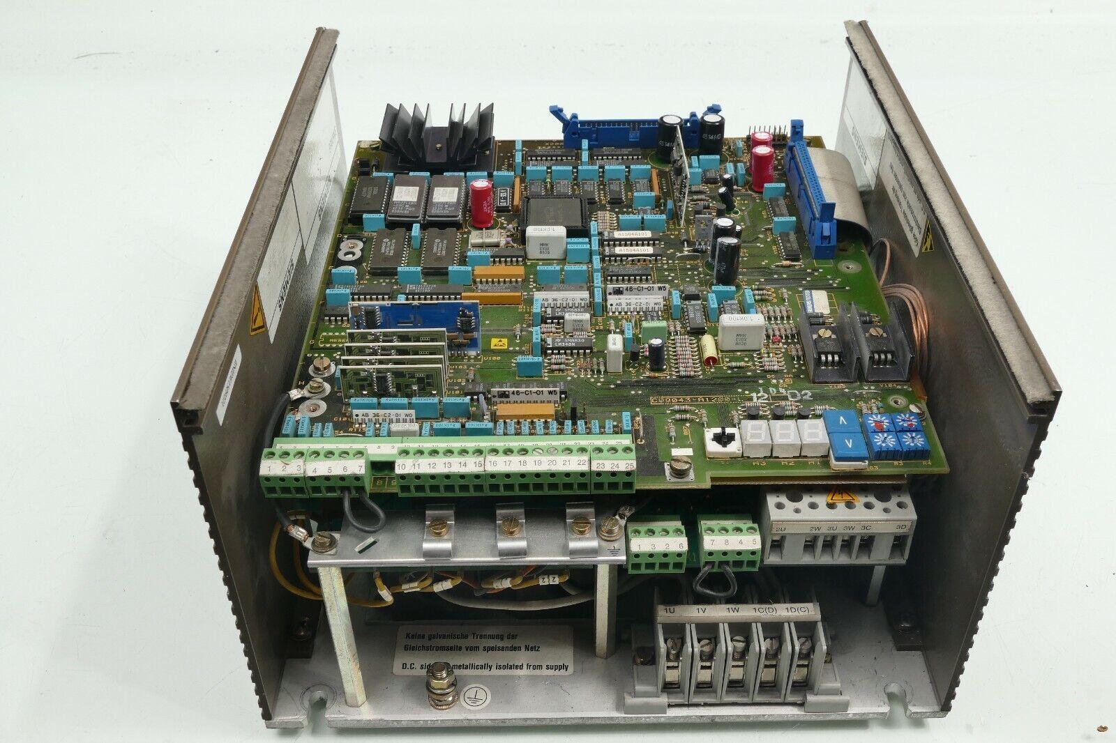 SIMOREG Compact Unit D400/30 Mreq-GdG6V62-3A2 6RA2218-6DV62-0