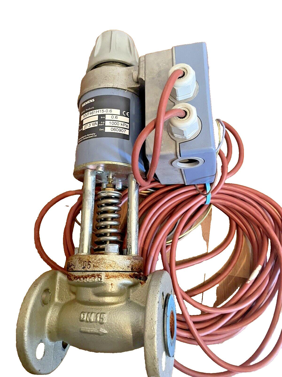 HVAC CONTROL VALVE MVF461H1506 INCLUDE BRISAY SOLENOID VALVES KV02165
