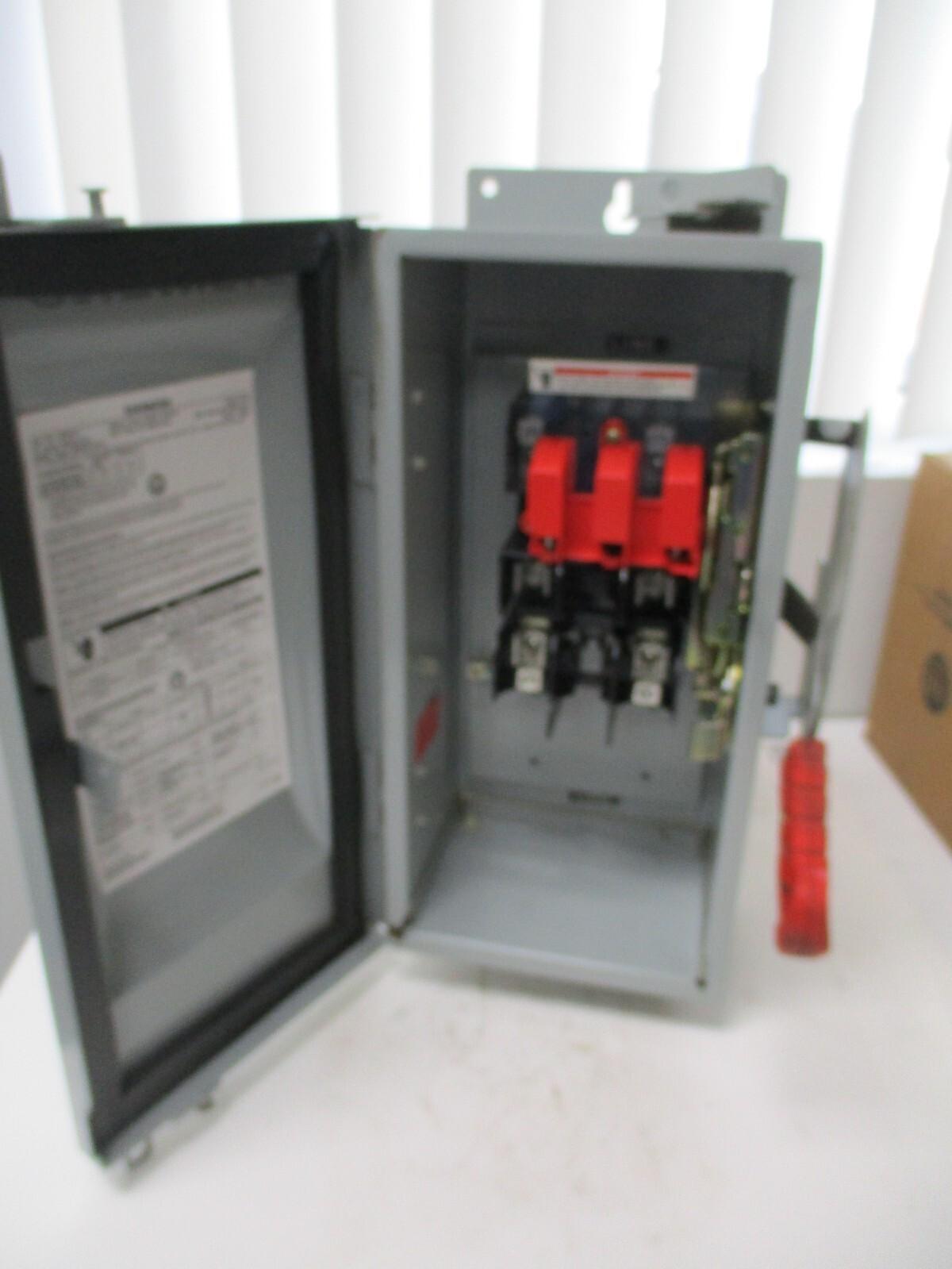 HF221J HD SAFETY SWITCH 30AMP TYPE VBII 250VAC 240DC DUST TIGHT