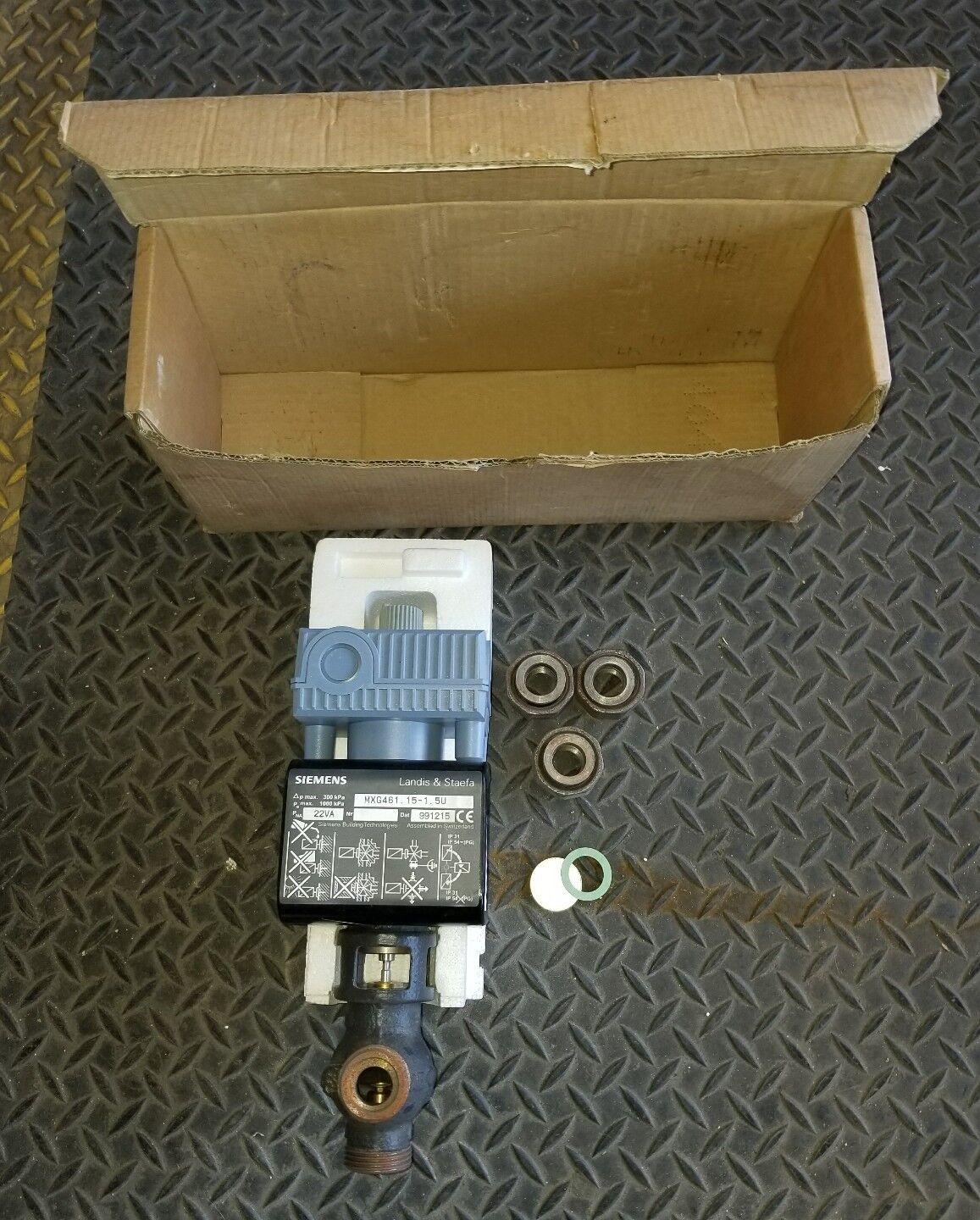 PORT MODULATING CONTROL VALVE W/MAGNETIC AUCTUATOR MXG461-15-1-5U