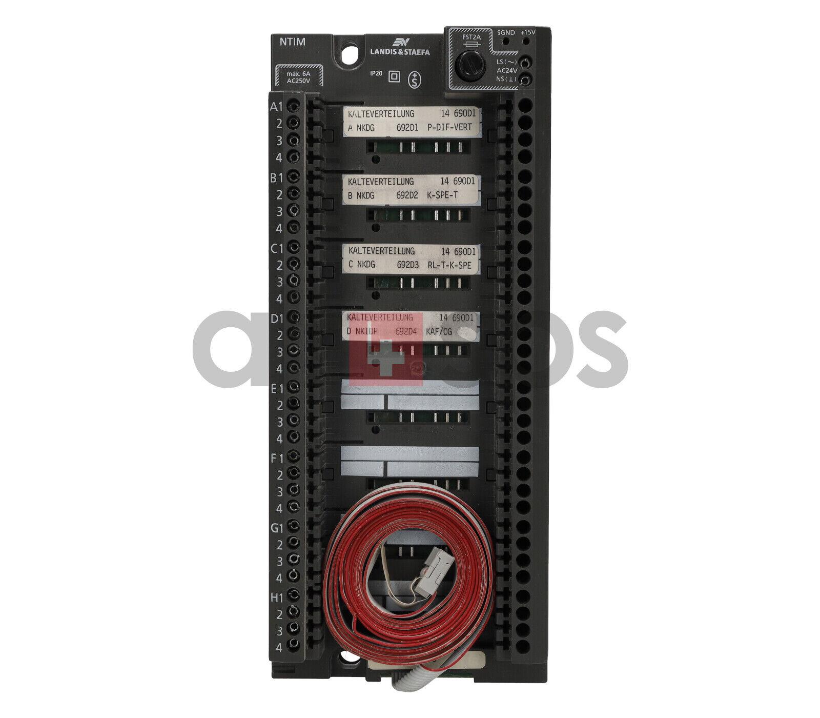 LANDIS & STAEFA TERMINAL MODULE, NTIM