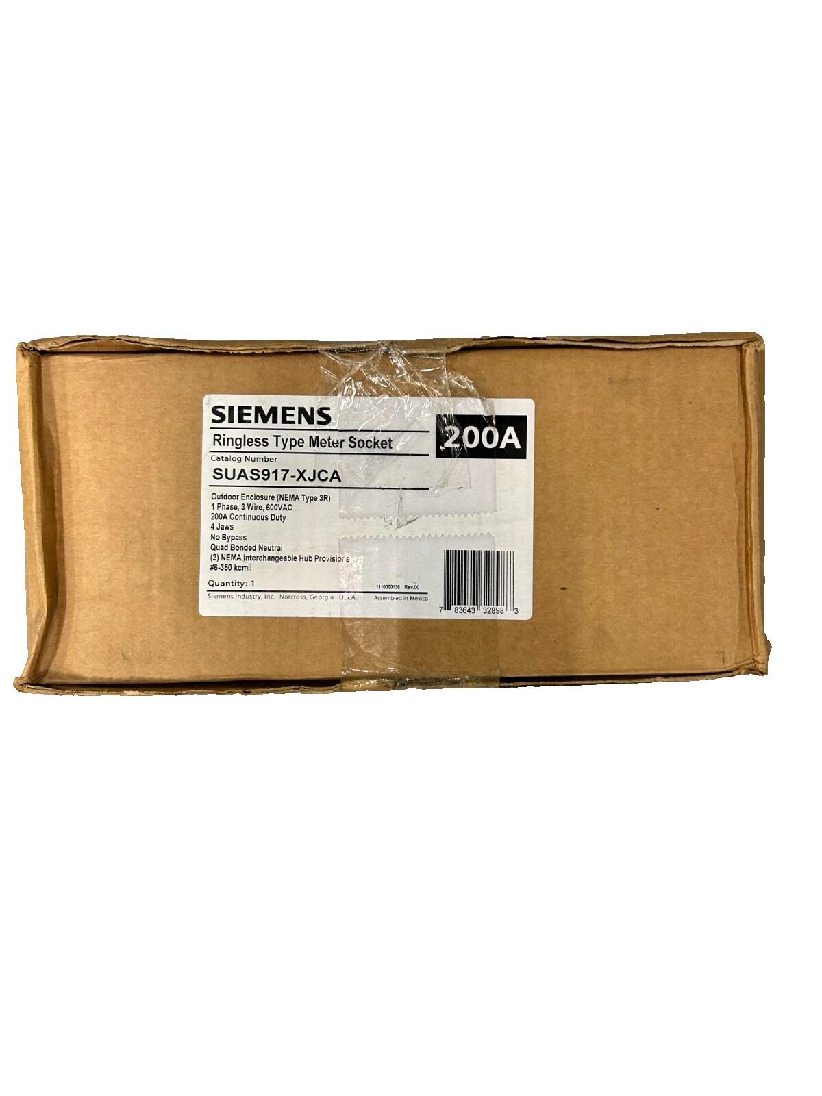 SUAS917-XJCA Ringless Type Meter Socket 200A