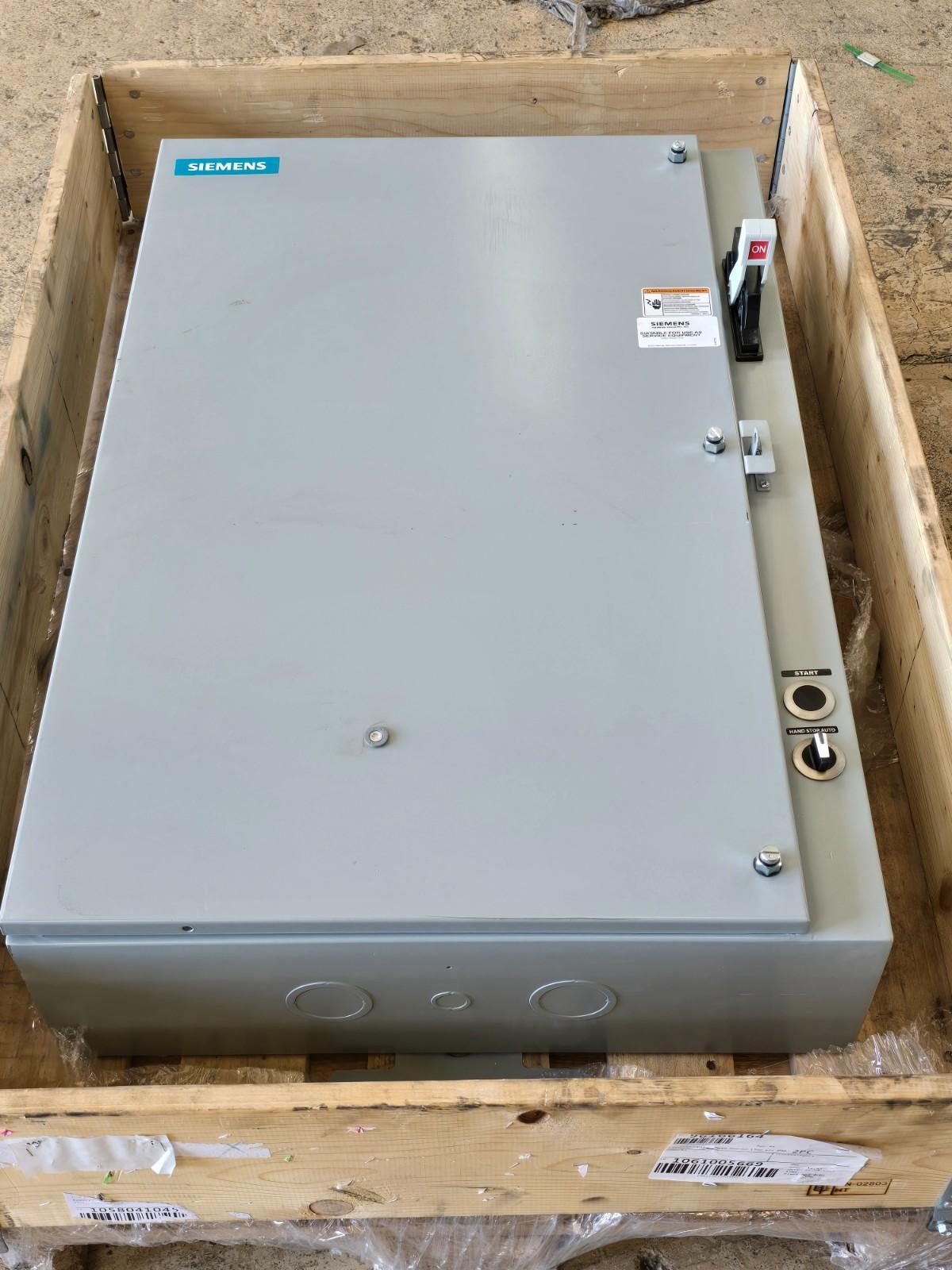 PUMP CONTROL PANEL 87JUH6MC, 100HP TYPE 3R SURPLUS!