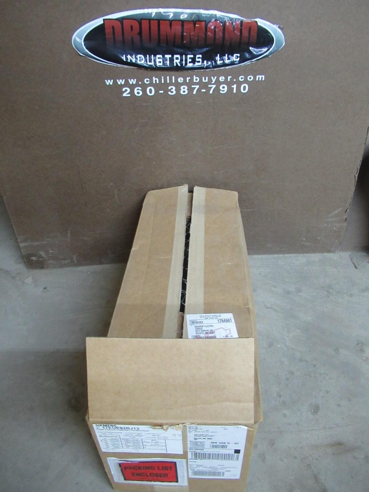 SURPLUS COMBINATION STARTER 17EUE92BJ13 SIZE: 3/4 40 AMP 15 HP