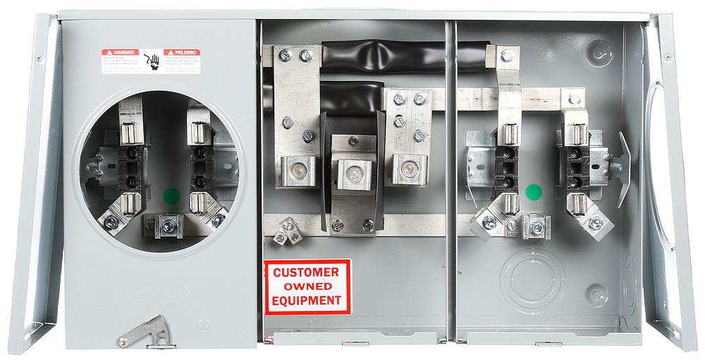 TALON UA2717-YJCA Jaw No Bypass Ringless Meter Socket 200A
