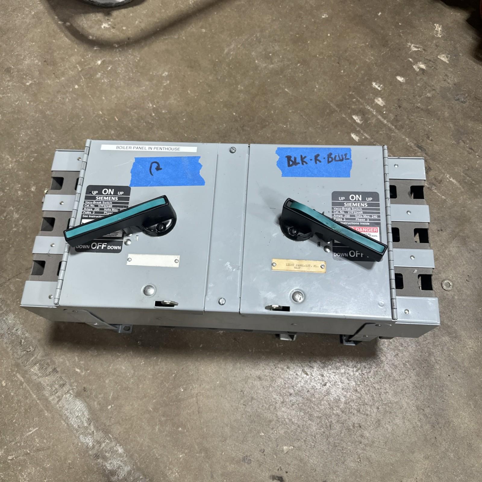 V7F3244R VACU BREAK PANELBOARD UNIT POLE-3 FUSE