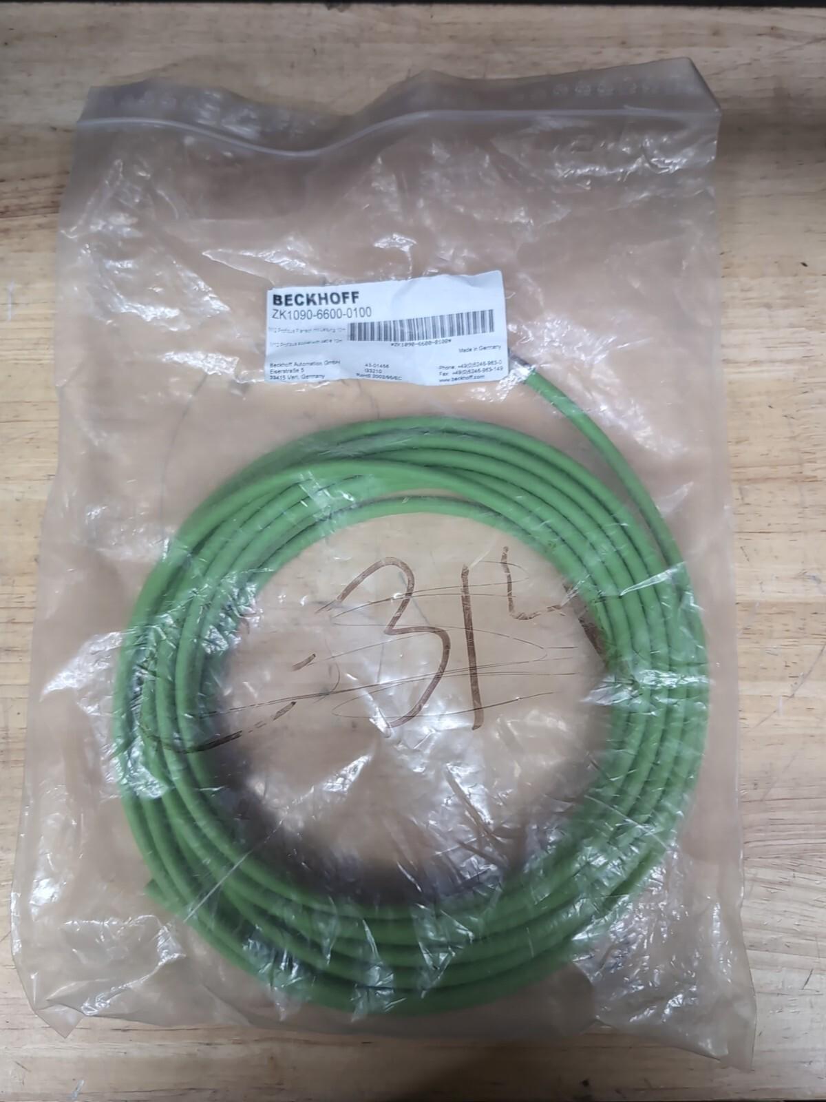 zk1090-6600-0100 10m Male Ethercat M12 Profibus Socket