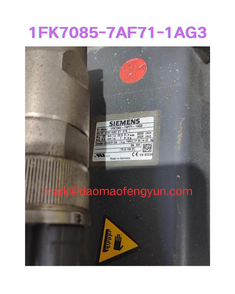 1FK7085-7AF71-1AG3 motor test OK,