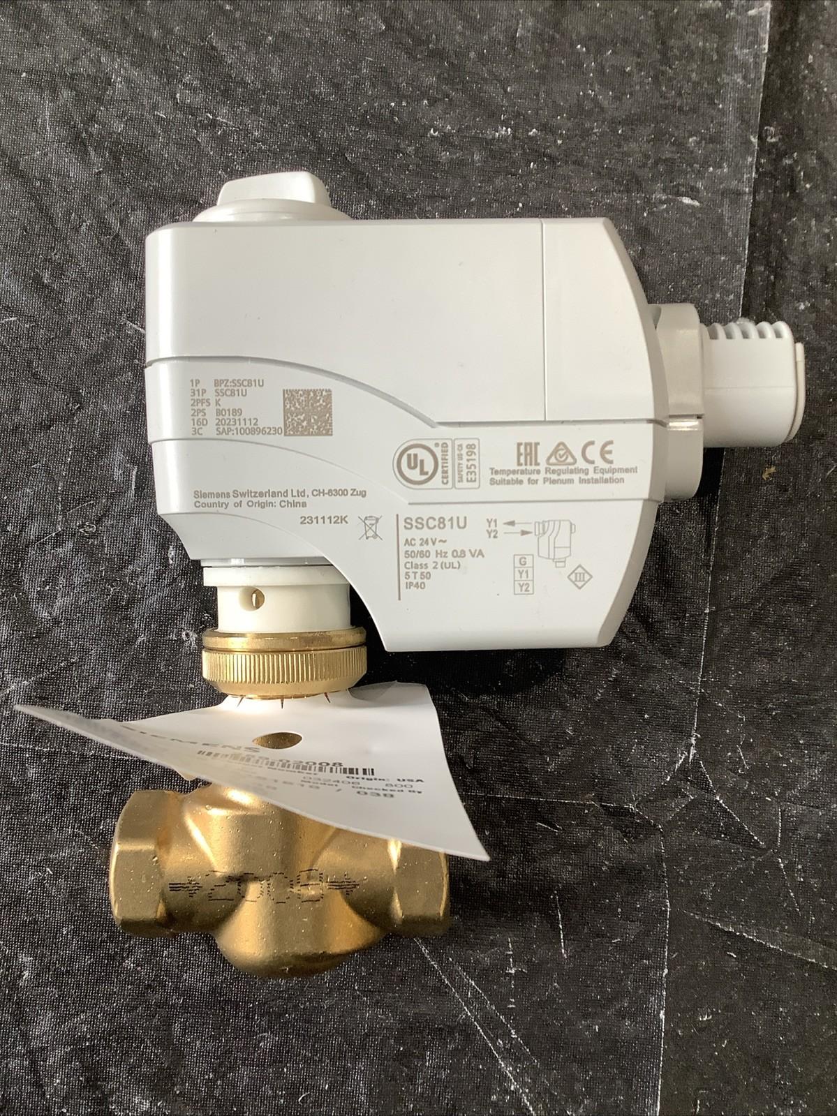 Valve/Actuator Powermite 599 Series 259-02008 N6