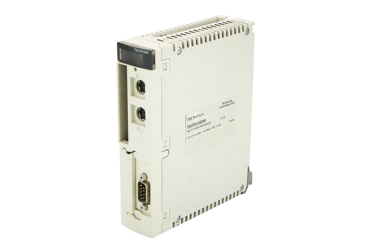 TSXP57252M DOUBLE-FORMAT PL7 PROCESSOR 820 MA
