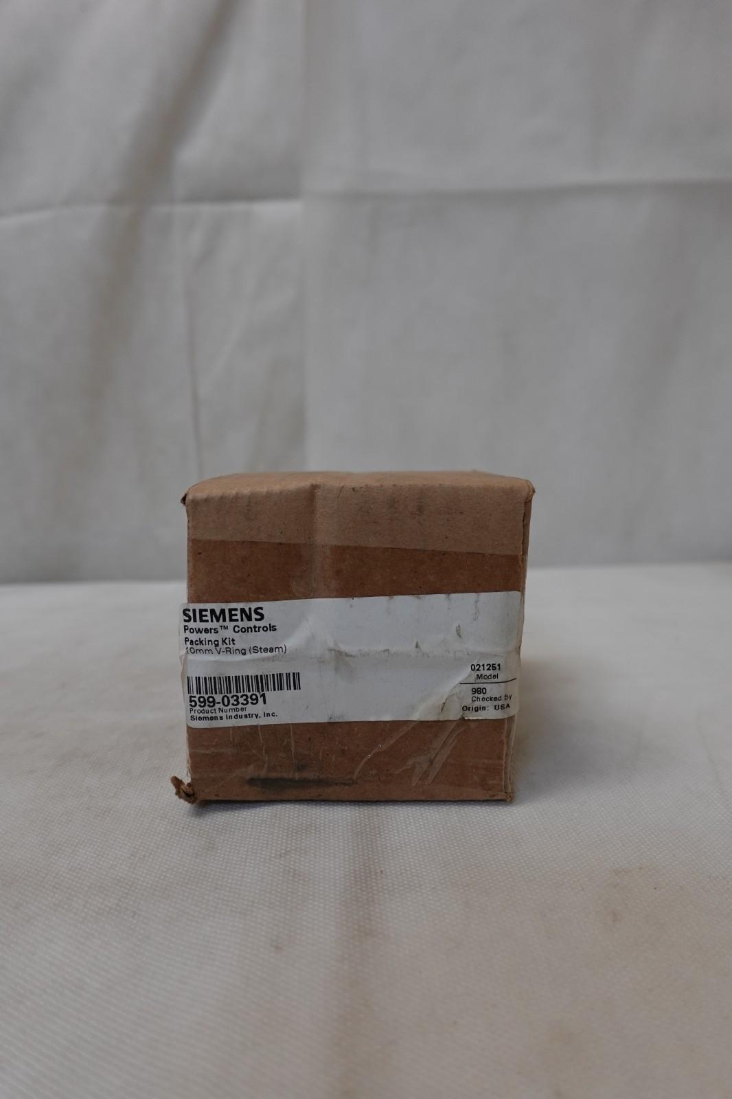 Powers Controls 599-03391 10mm V-Ring HVAC Valve Steam Packing Kit NOS