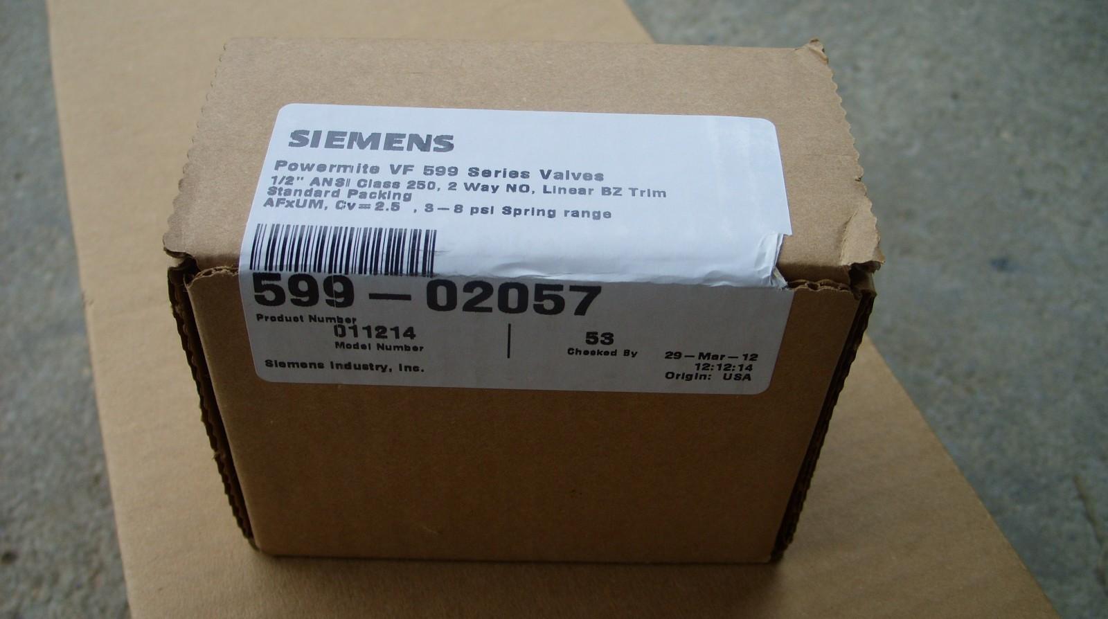POWERMITE VF 599 SERIES 1/2" 2-WAY NO VALVE 599-02057 011214