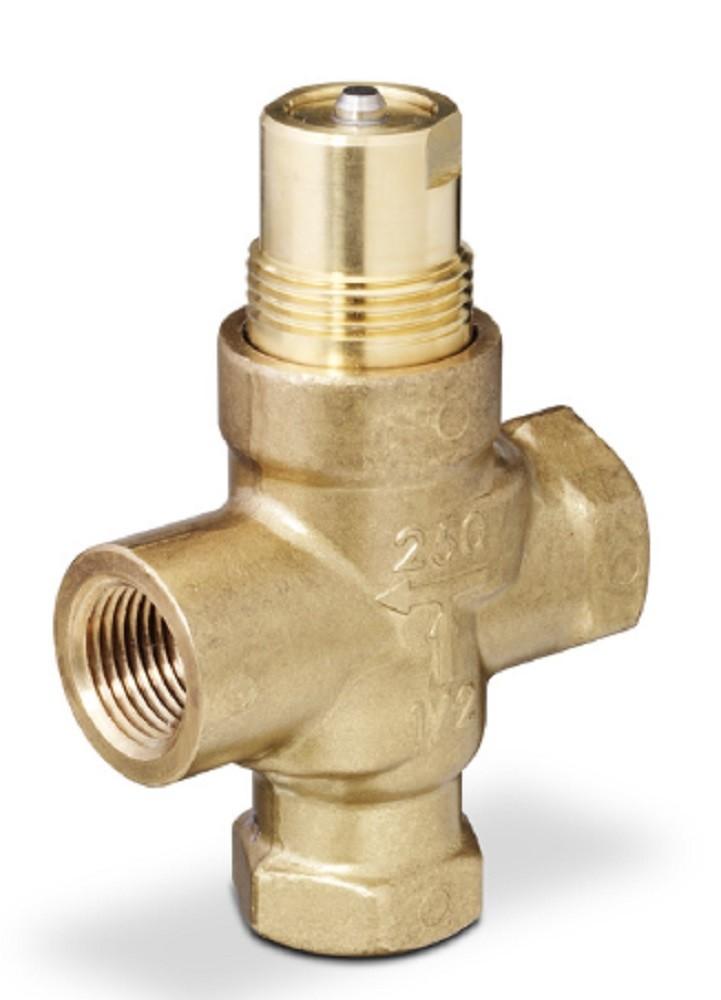 599-02065 3-Way 1/2" Terminal Unit Valve, Cv 0.63, Mixing, Linear