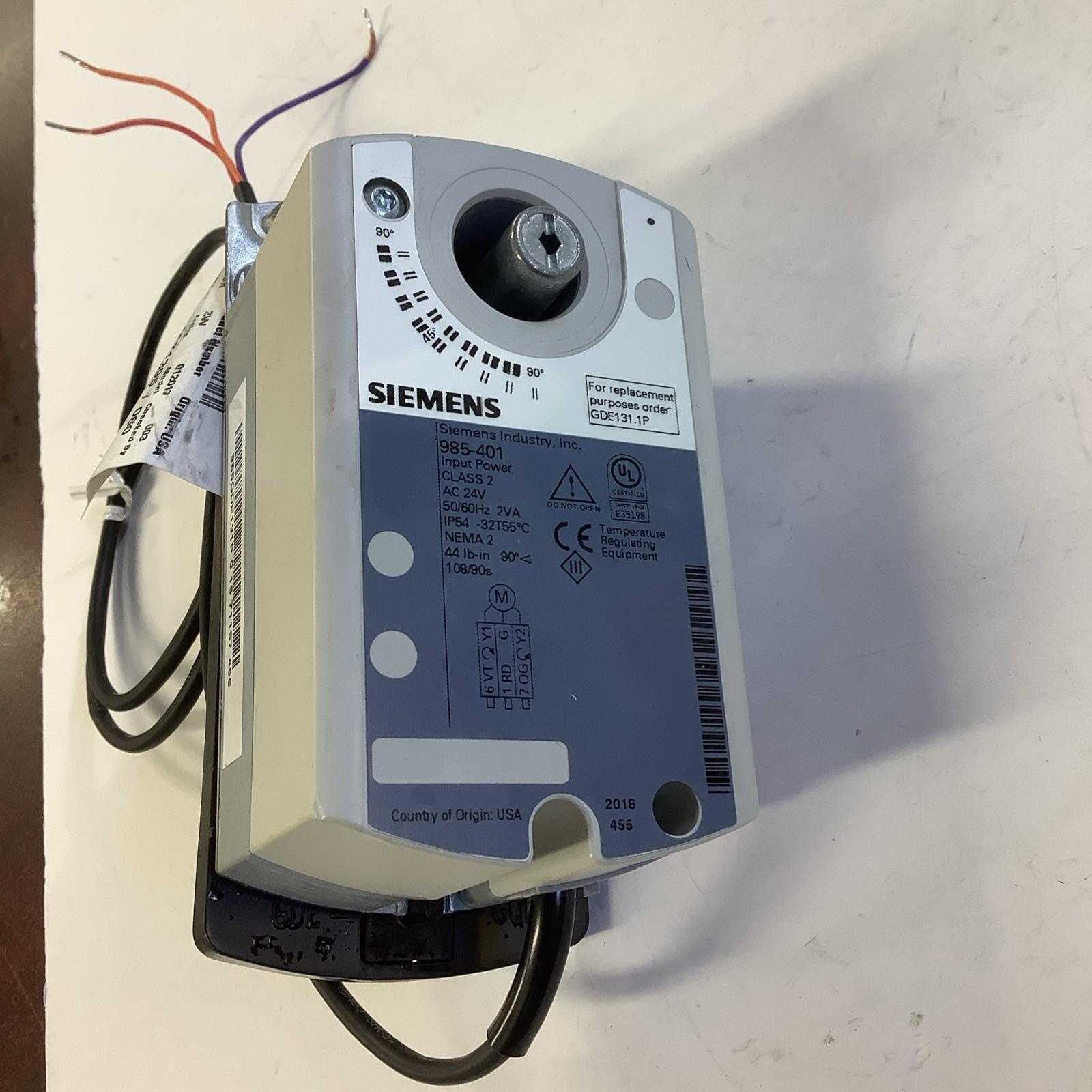 171A-10303 GDE131.1P 985-401 599-10303 Damper Actuator Valve