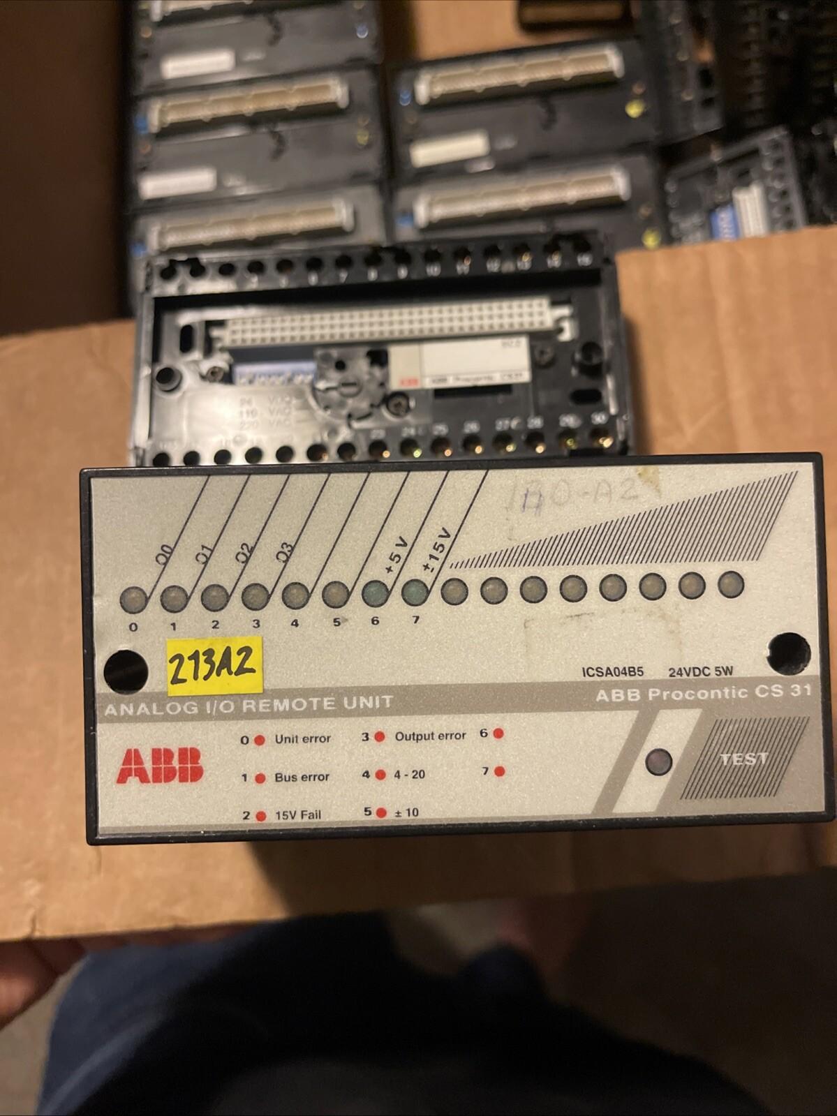 Procontic CS31 Remote ICSA04B5 ABB FPR3341501R1042F with ECZ CS31