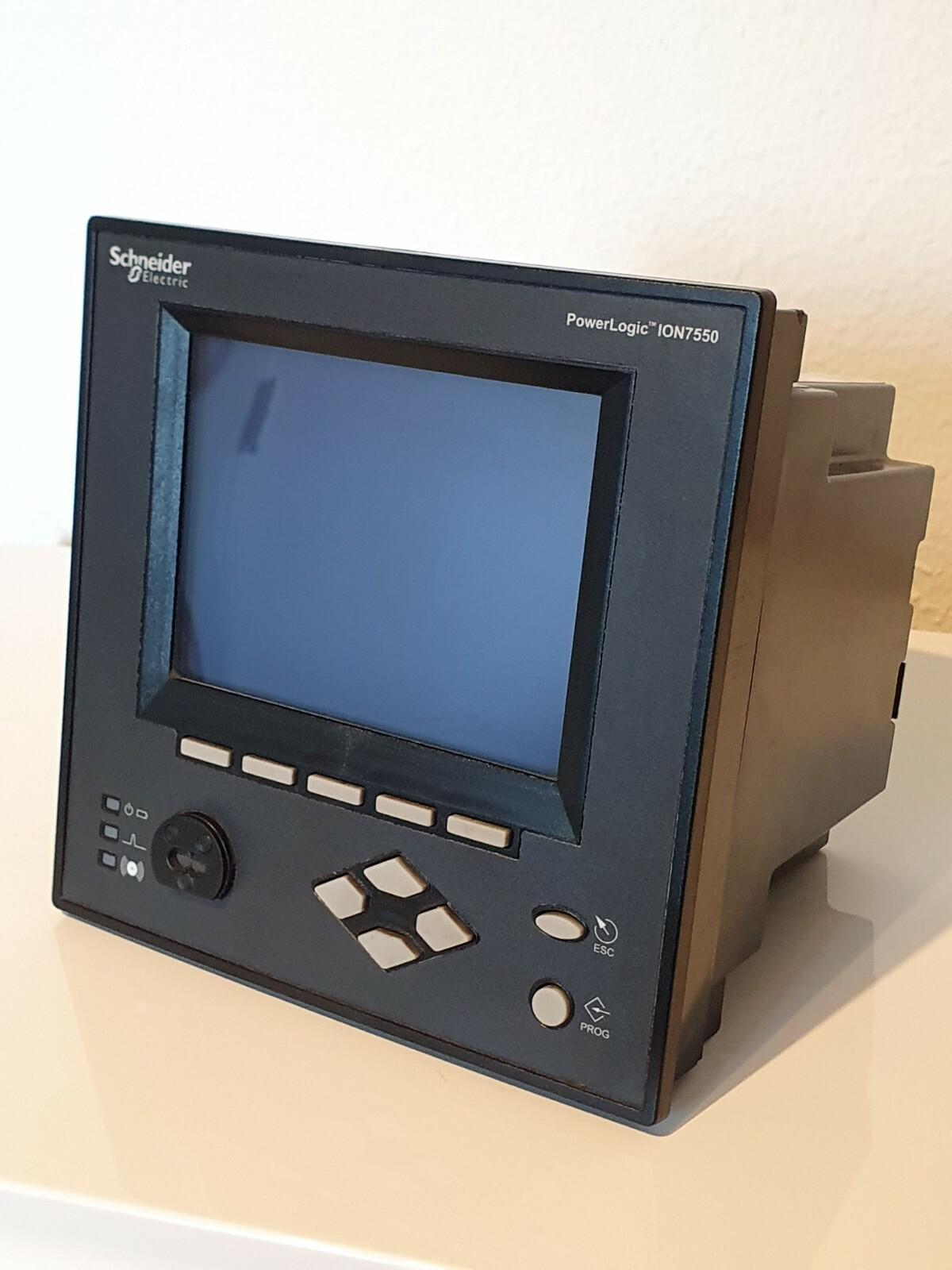 M7550A0C0B5E0A0A ION7550, WDISPL, 5MB 256S, 5A
