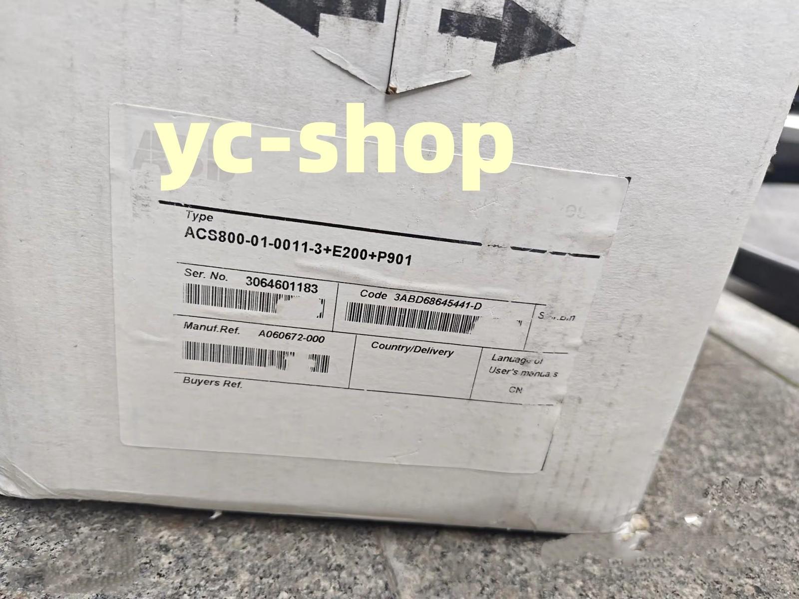 ACS800-01-0011-3+E200+P901 frequency converter via