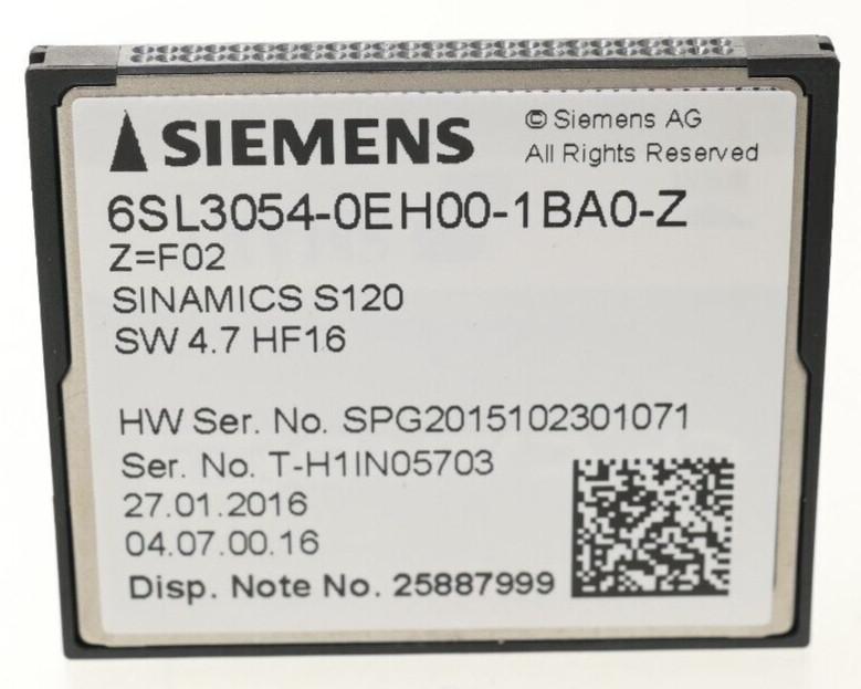 SINAMICS S120 Software License Z= F02 6SL3054-0EH00-1BA0-Z