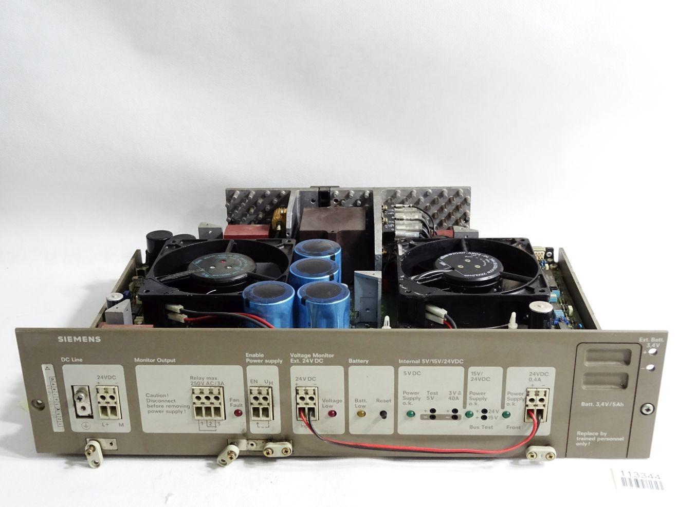 S5 955 Power Supply 6ES5955-3NF11 6ES5 955-3NF11