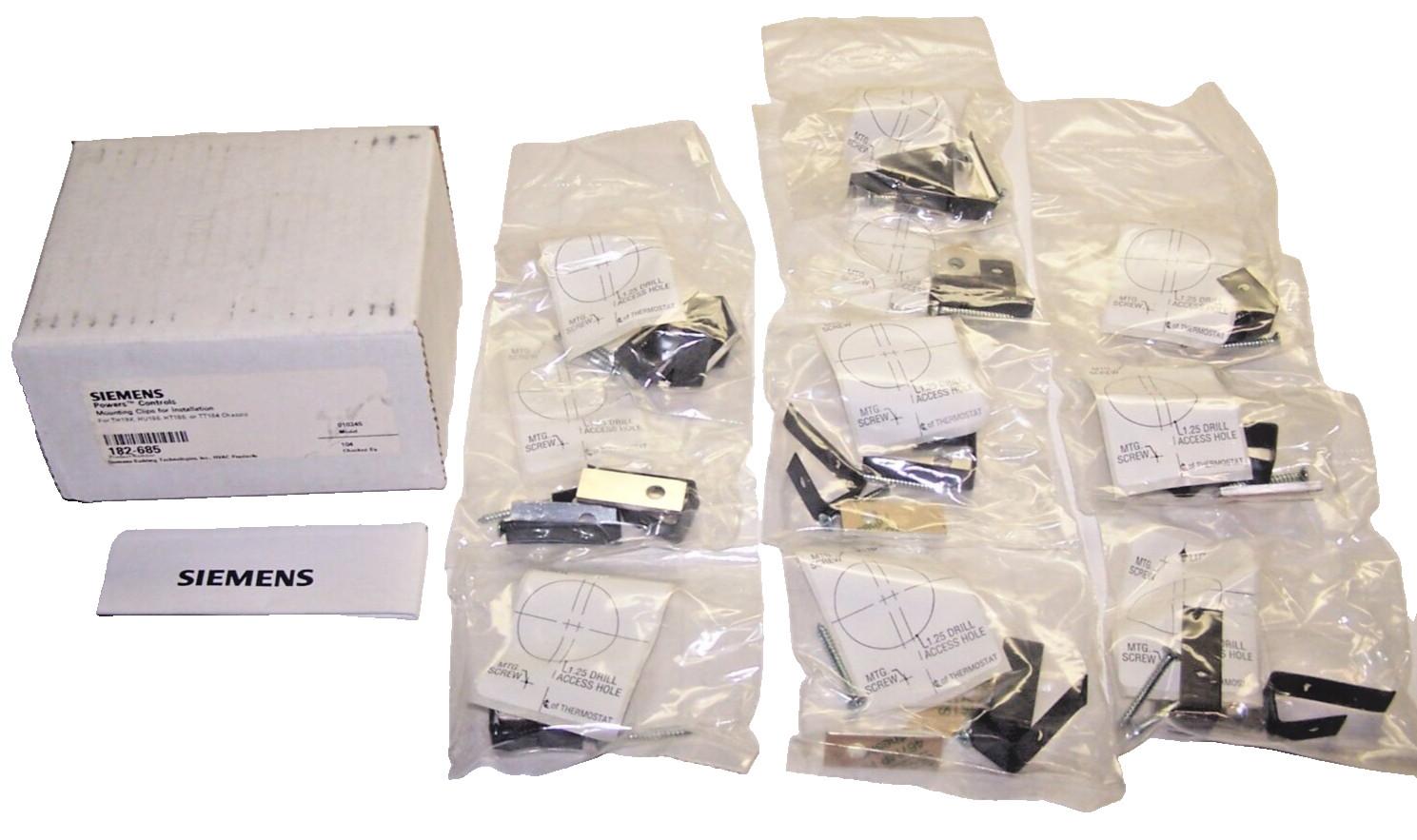 10) MOUNTING CLIPS FOR TH19X, HU186, HT186, OR TT184 CHASSIS 182-685