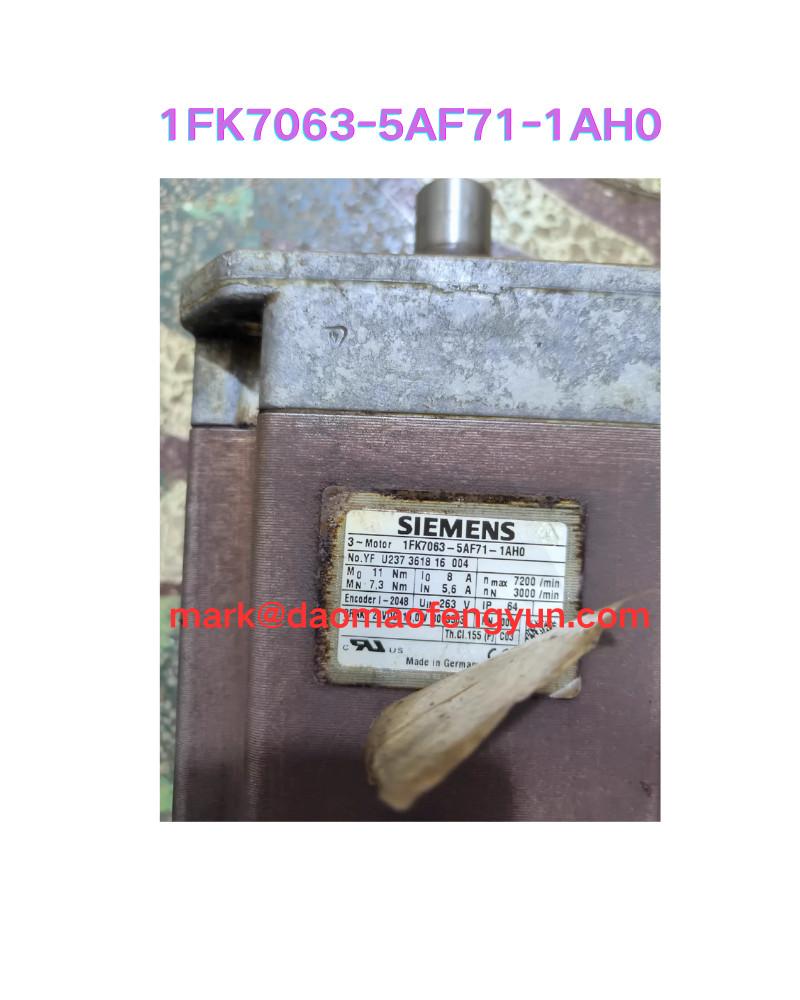 1FK7063-5AF71-1AH0 Servomotors OK,