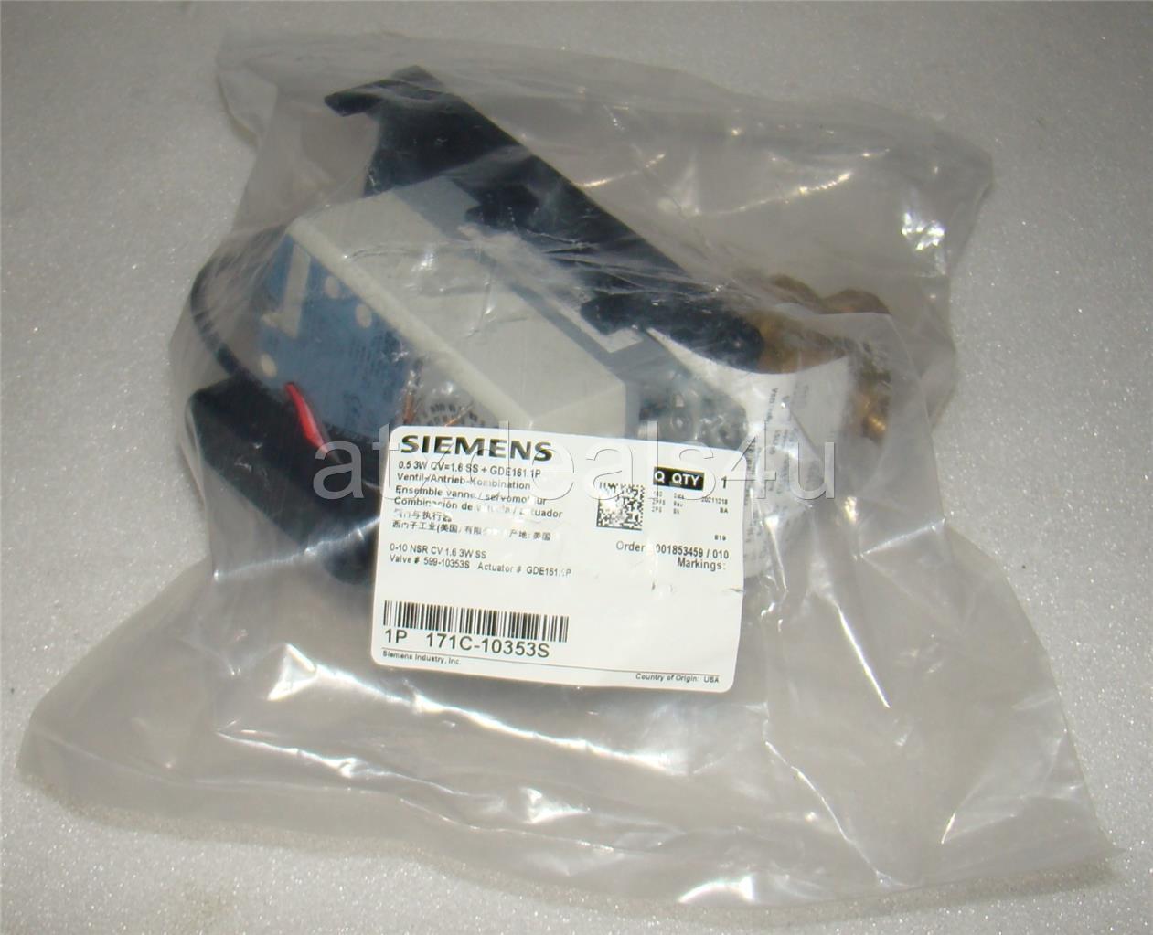 171C-10353S 0.5 3W CV=1.6 SS+GDE161.1P 3-Way Valve Assembly