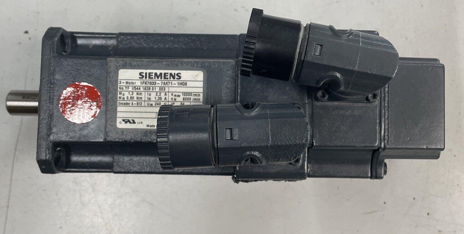 3~Brushless Servo Motor Motor 1FK7033-7AK71-1HG0