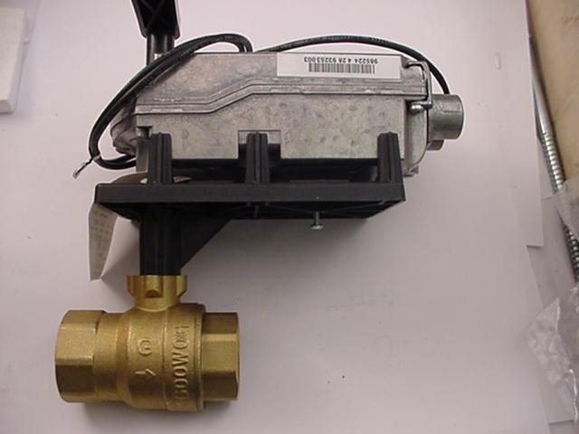 172E-10321S 2W 1-1/4", 100Cv Ball Valve Assembly, Stainless Steel, NC SR