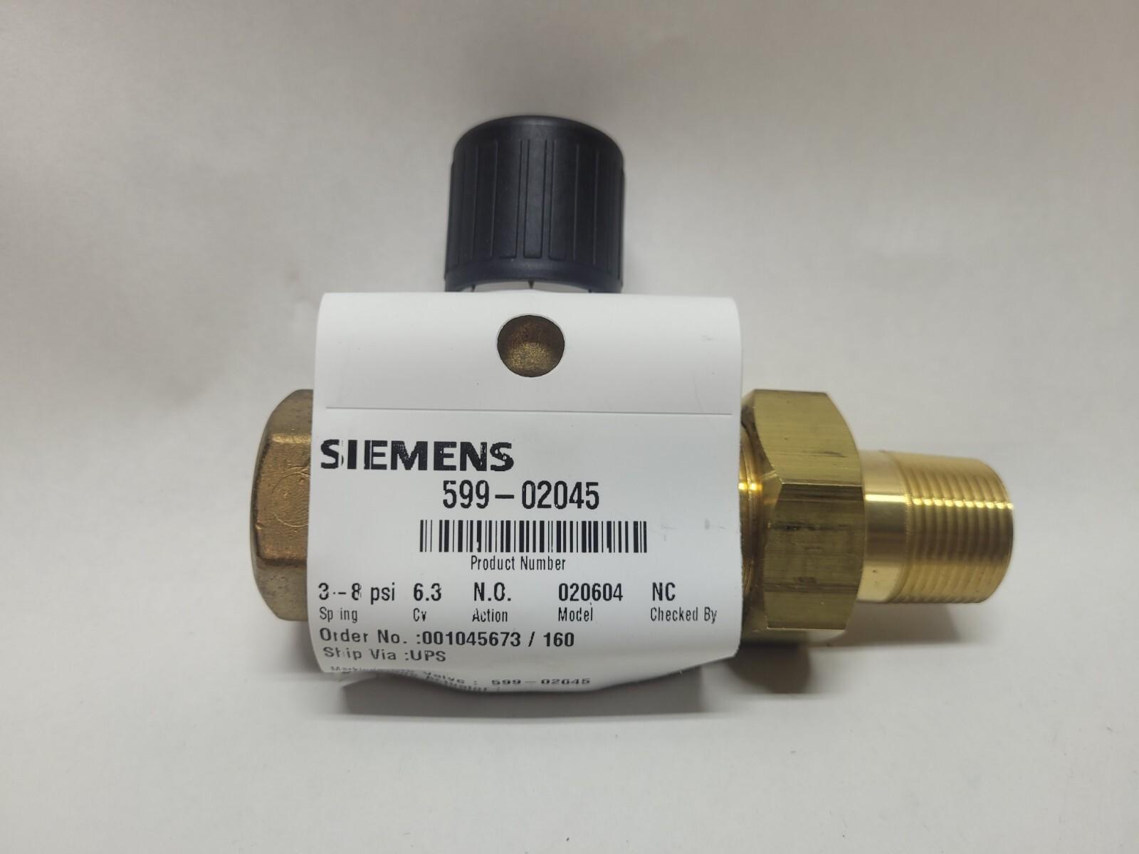 599-02045 Control Valve Globe 3/4" NPT