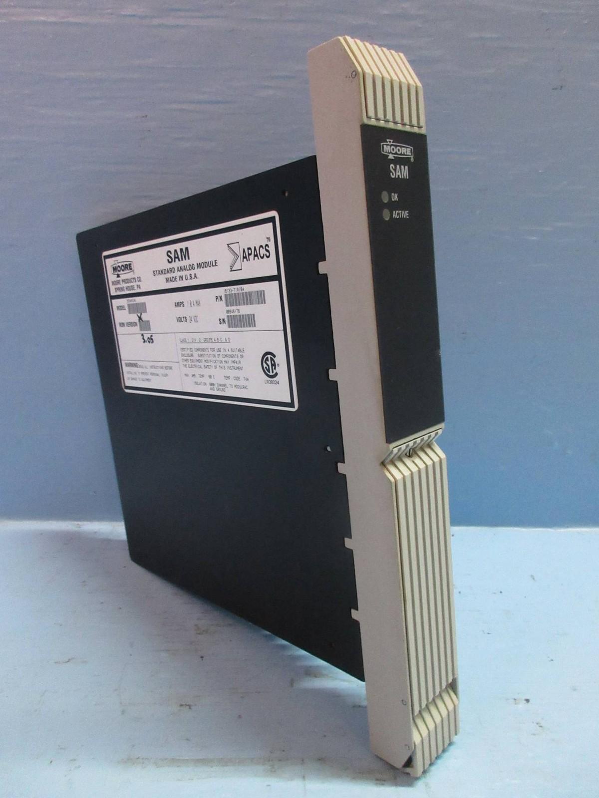 Moore 39SAMCAN 16133-71R/04 APACS SAM Standard Analog Module ROM 3.05