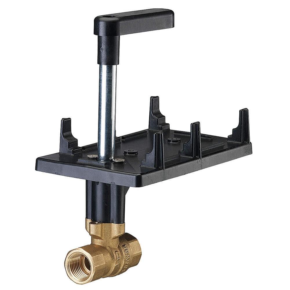 599-10305S HVAC Ball Valve,Two-Way,Brass,1/2 in 25DW82