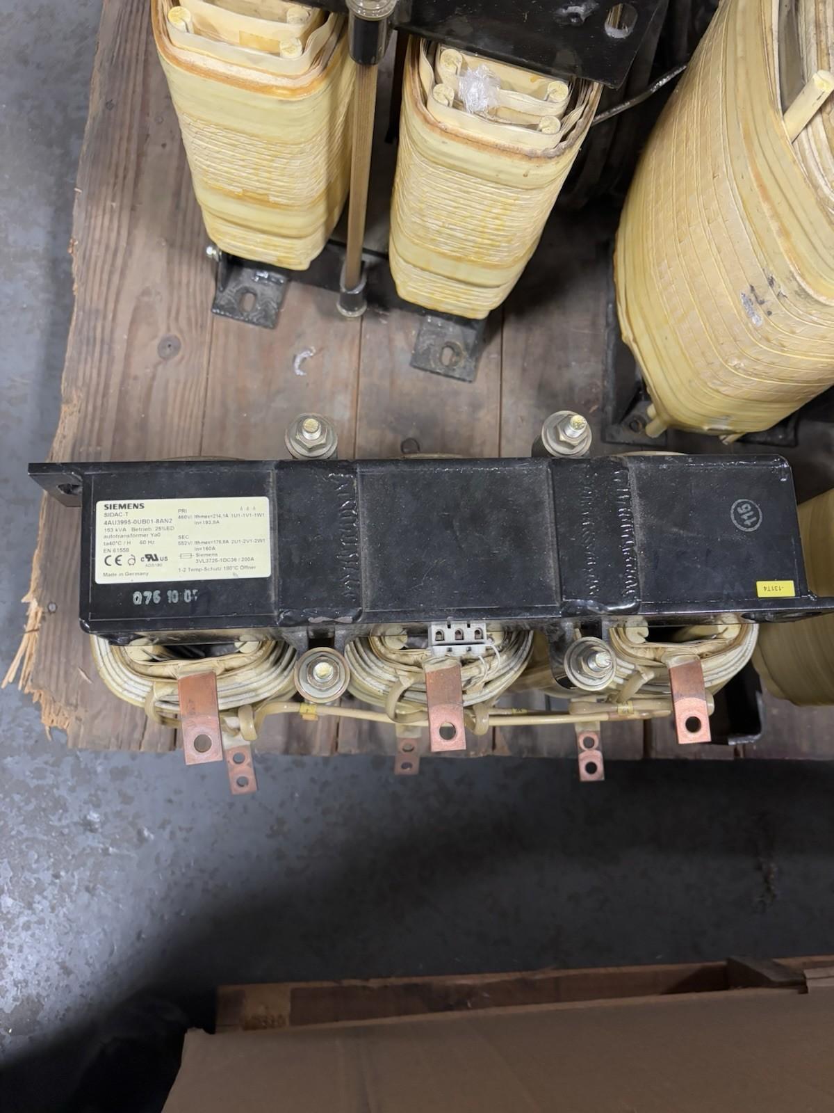 3-PHASE 153KVA AUTO TRANSFORMER 4AU3995-0UB01-8AN2