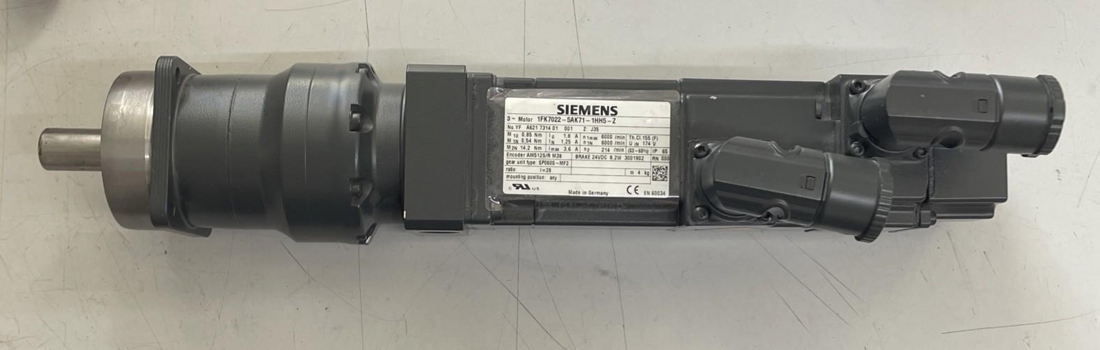 3~Permanent Magnet Motor Synchronous Motor 1FK7022-5AK71-1HH5-Z