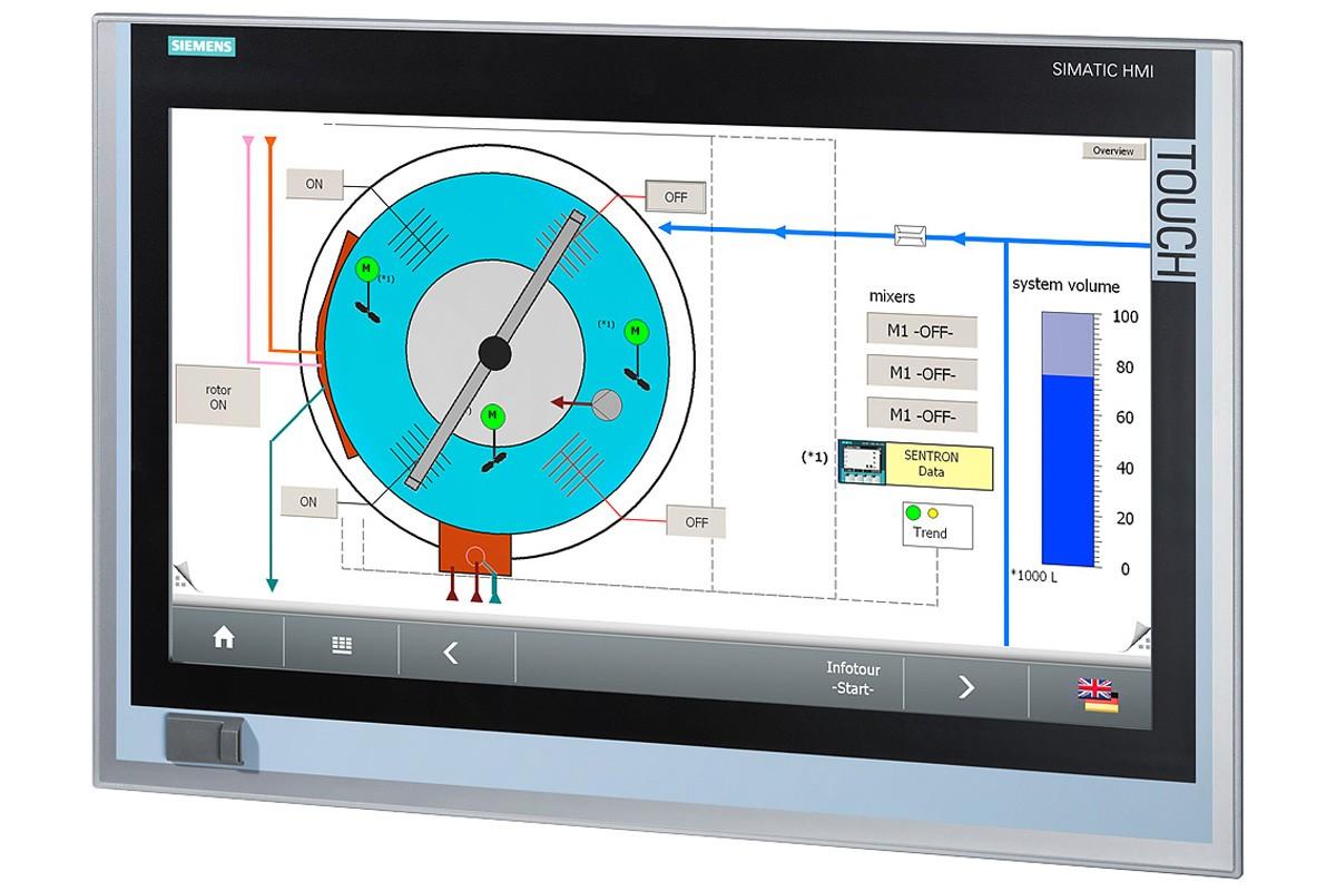 6AV7240-3EC04-0HF0 SIMATIC IPC 477D, 22" touch display;